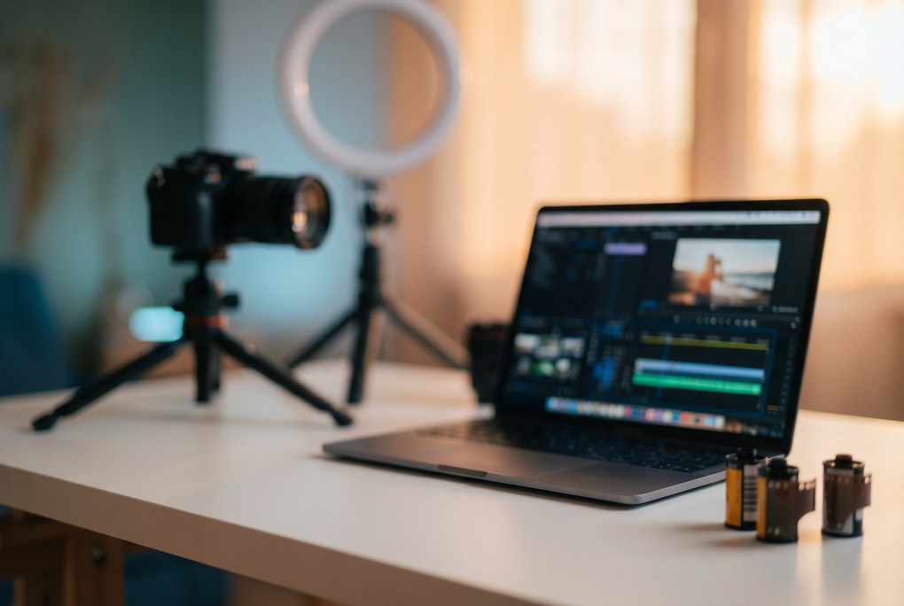 Studio production setup